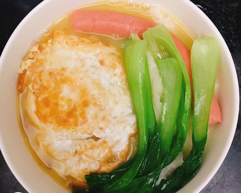 超香超浓白的鸡蛋面的做法