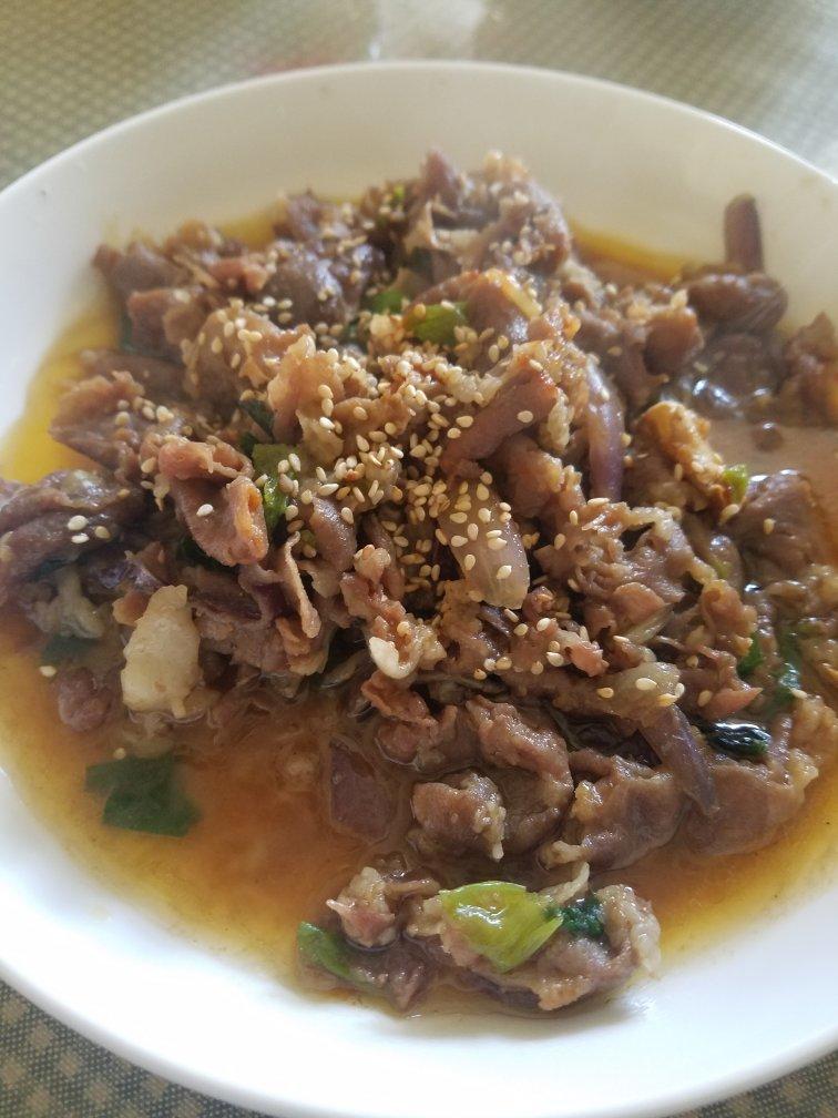 葱爆羊肉