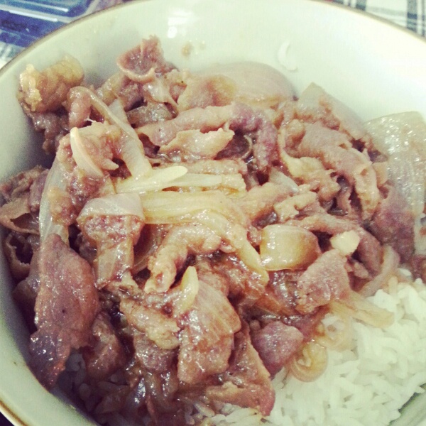 吉野家招牌牛肉饭