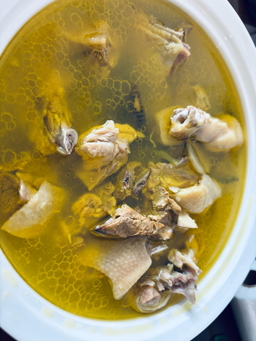 鲜美无敌：清炖鸡汤🐔