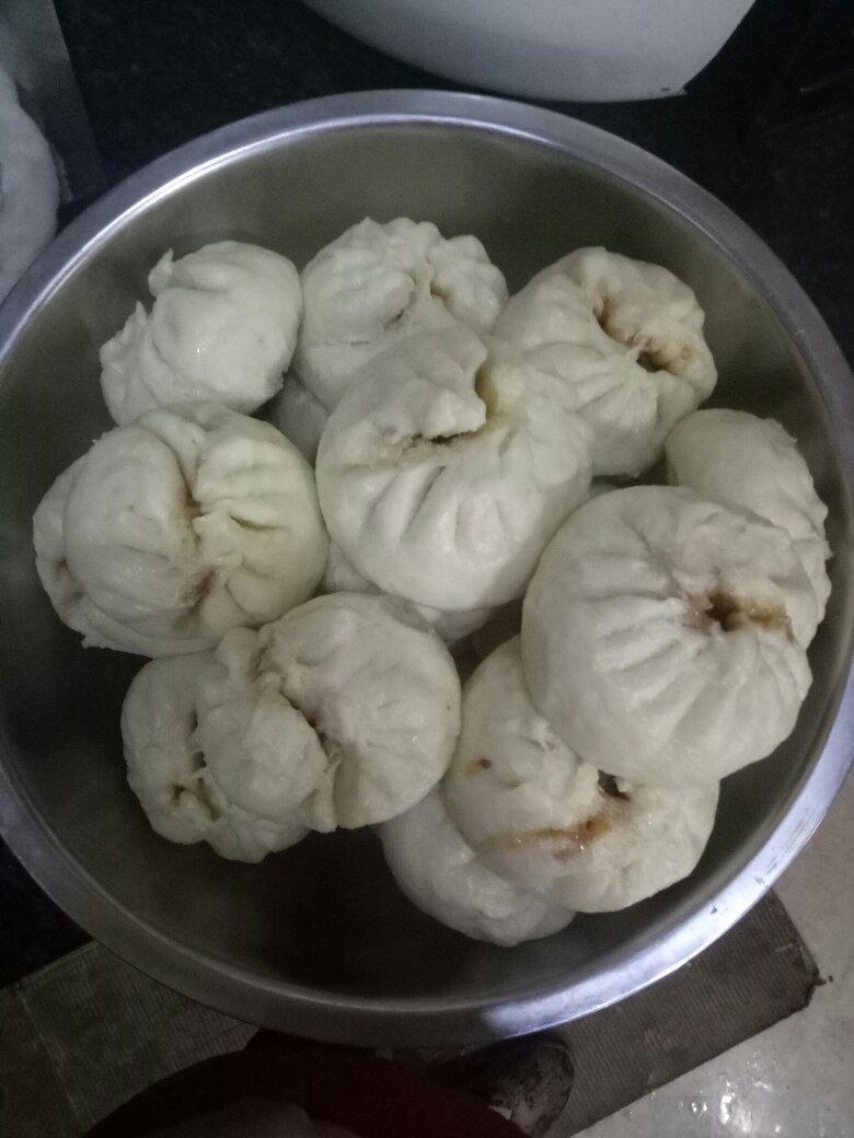 手工包子（肚脐包）