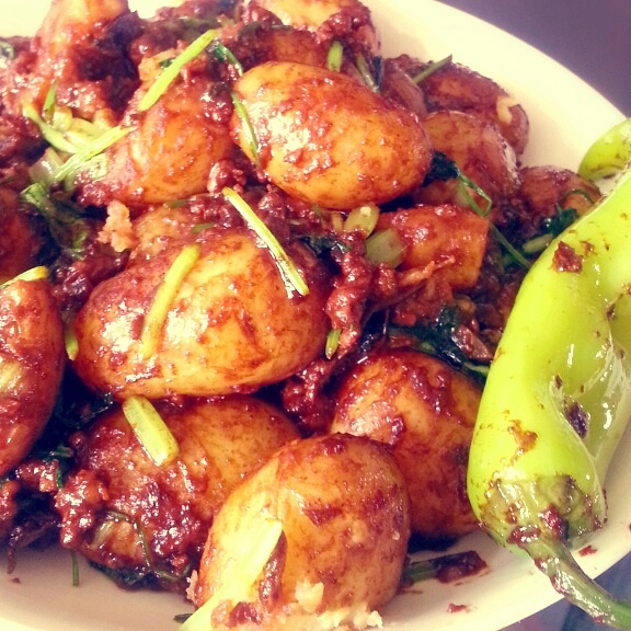 东北沈阳名菜——酱小土豆的做法