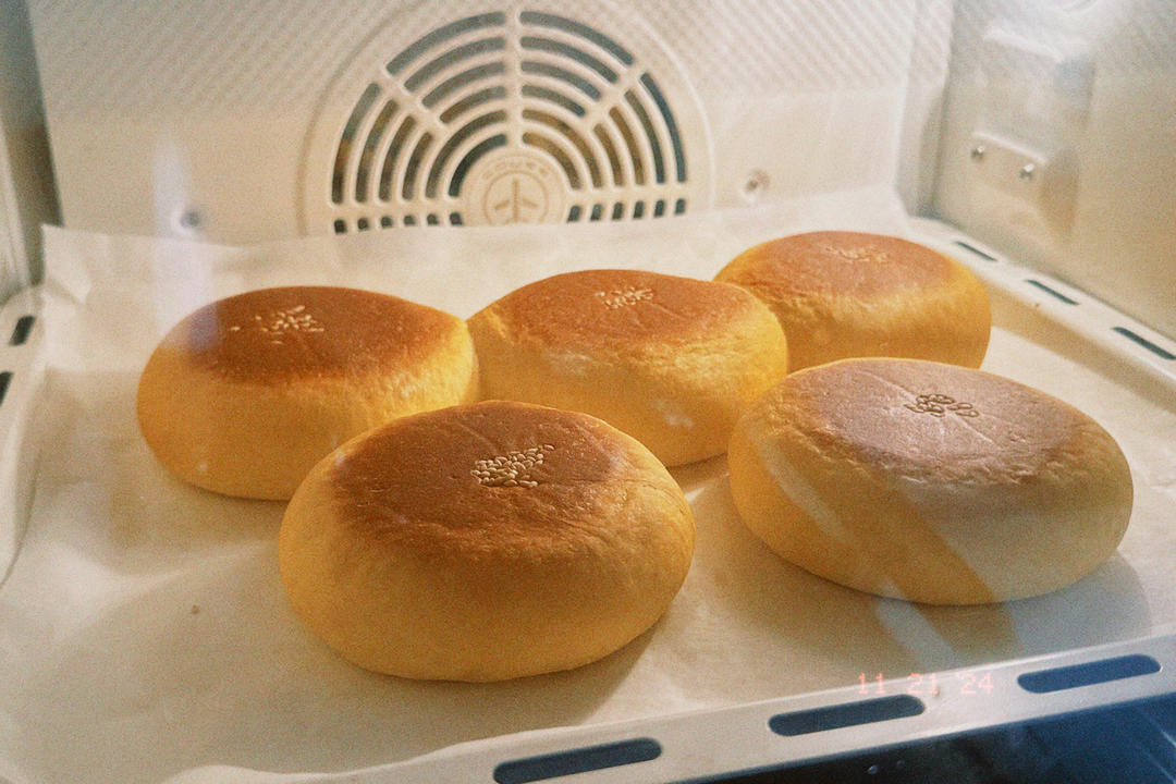 日式南瓜蜜豆包