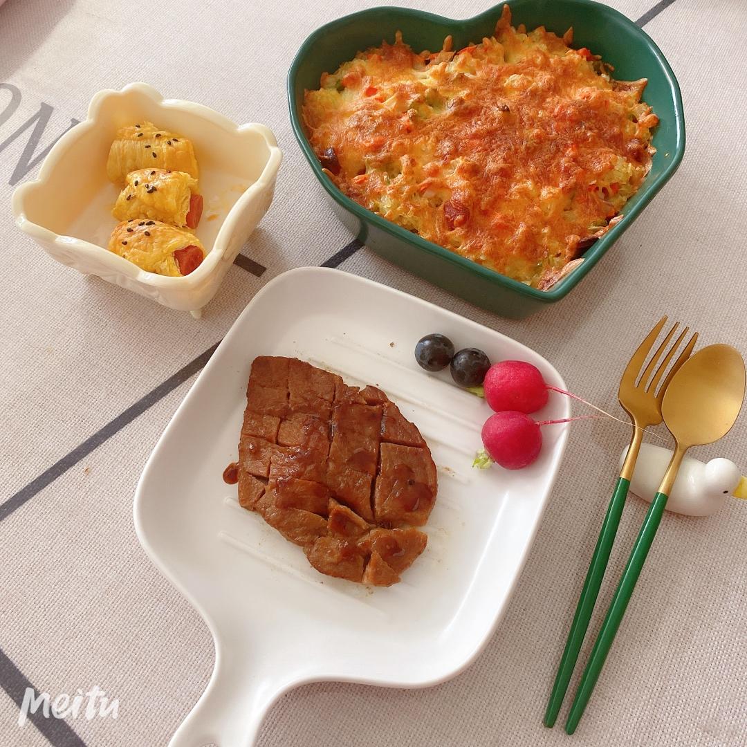 超好吃的焗饭（烤箱）