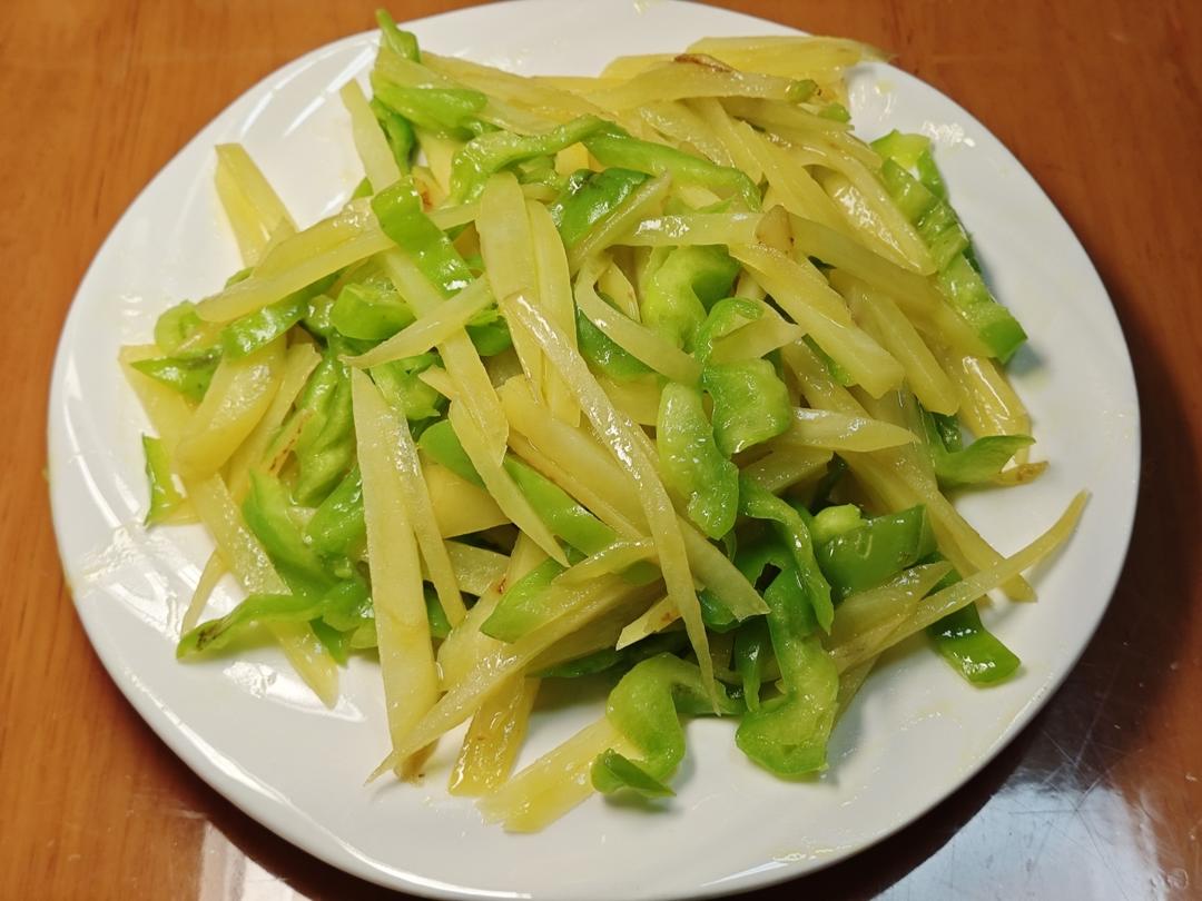 青椒土豆丝