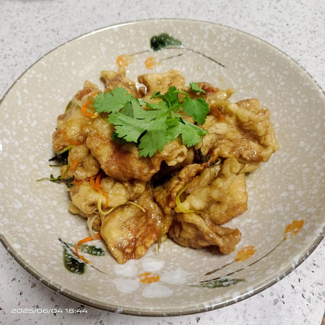 酸甜酥软的东北锅包肉