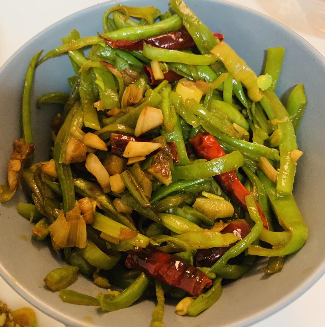 清炒扁豆角