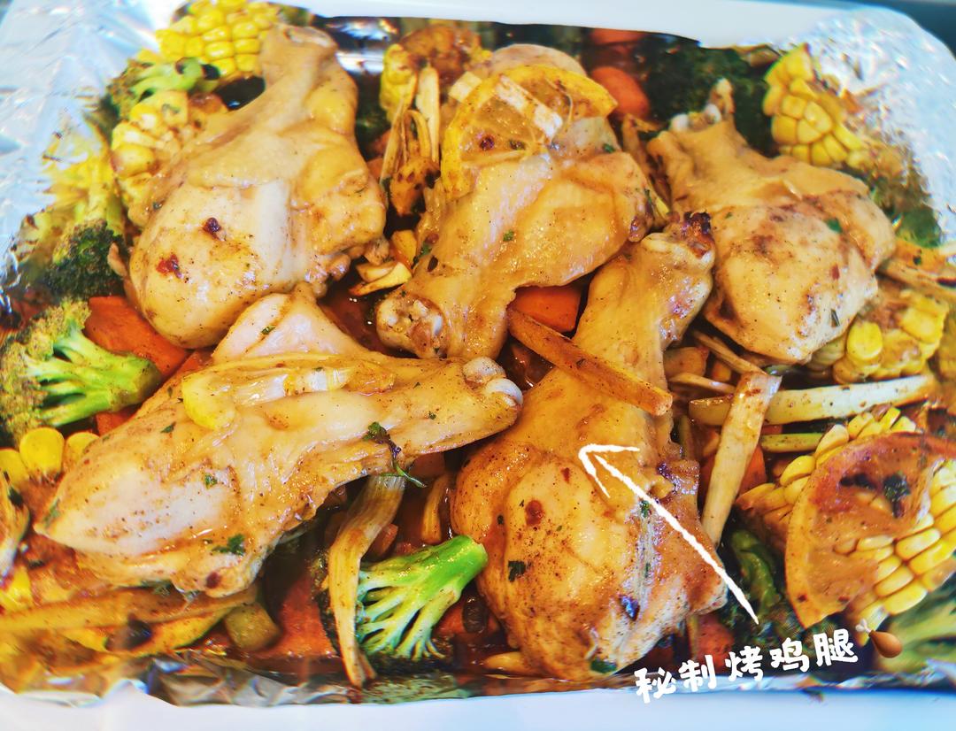 这样烤鸡腿🍗真的超好吃的做法