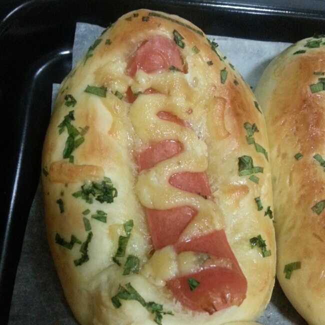 香葱芝士面包条