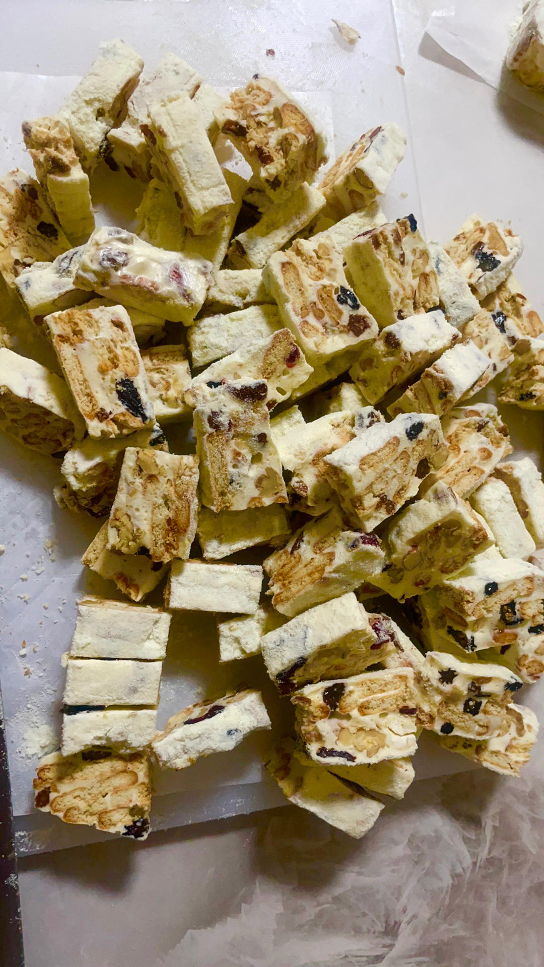 雪花酥（雪花饼，牛轧奶芙，奶酥）