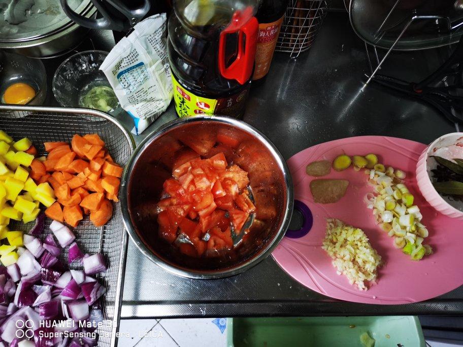 番茄土豆炖牛腩