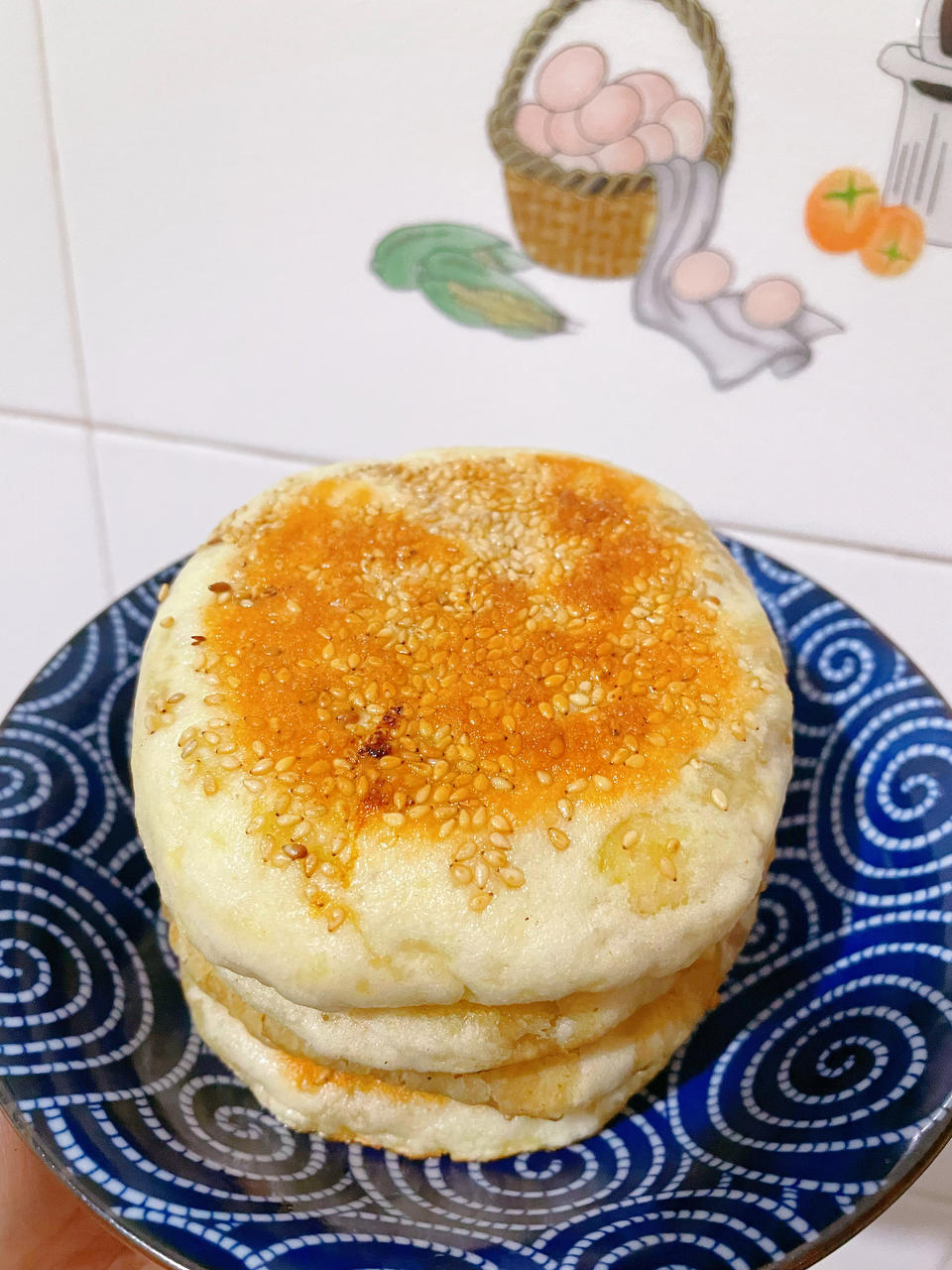 老北京麻酱烧饼 酥香可口 层次分明 附细节视频详解