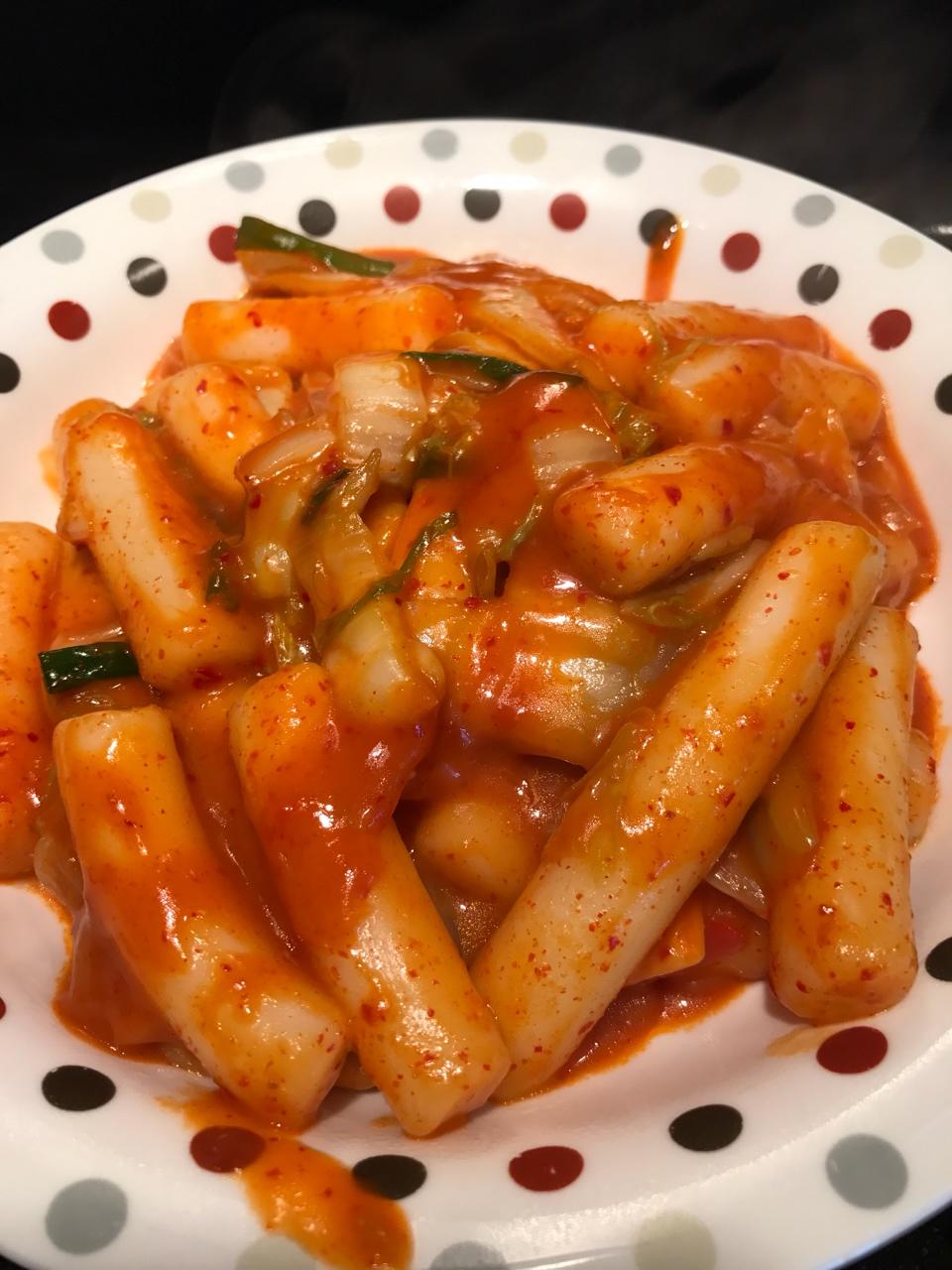 泡菜炒年糕