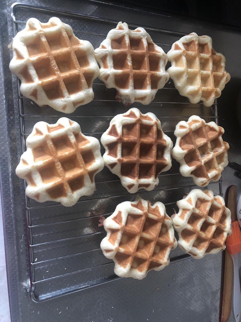 紫米华夫饼