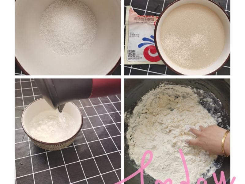 纯奶手撕吐司的做法 步骤1