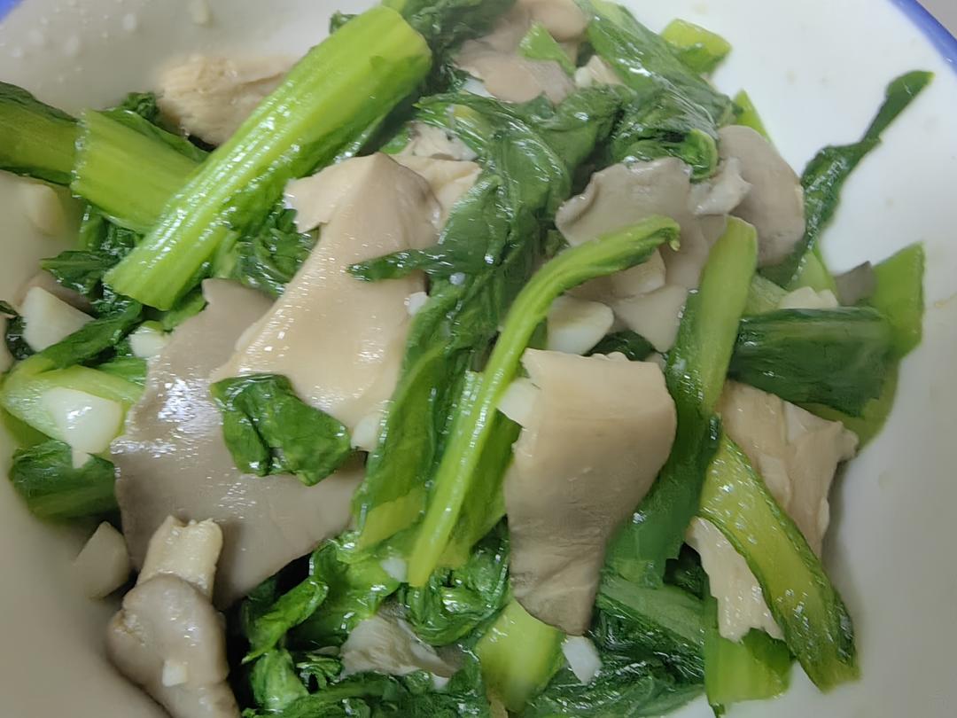 香菇炒青菜
