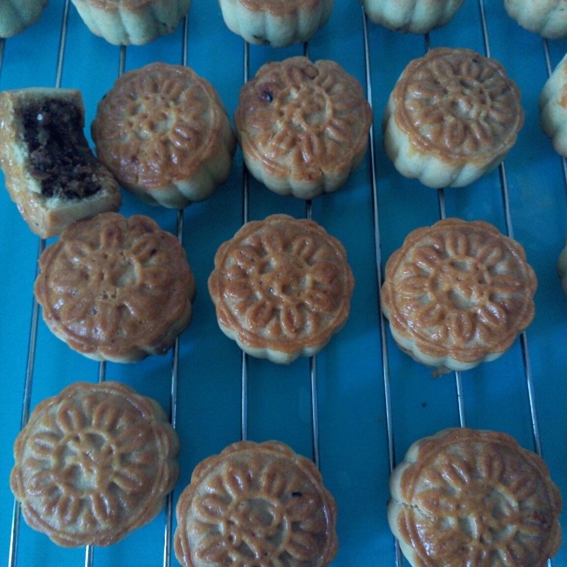 五仁月饼～不用转化糖浆的版本