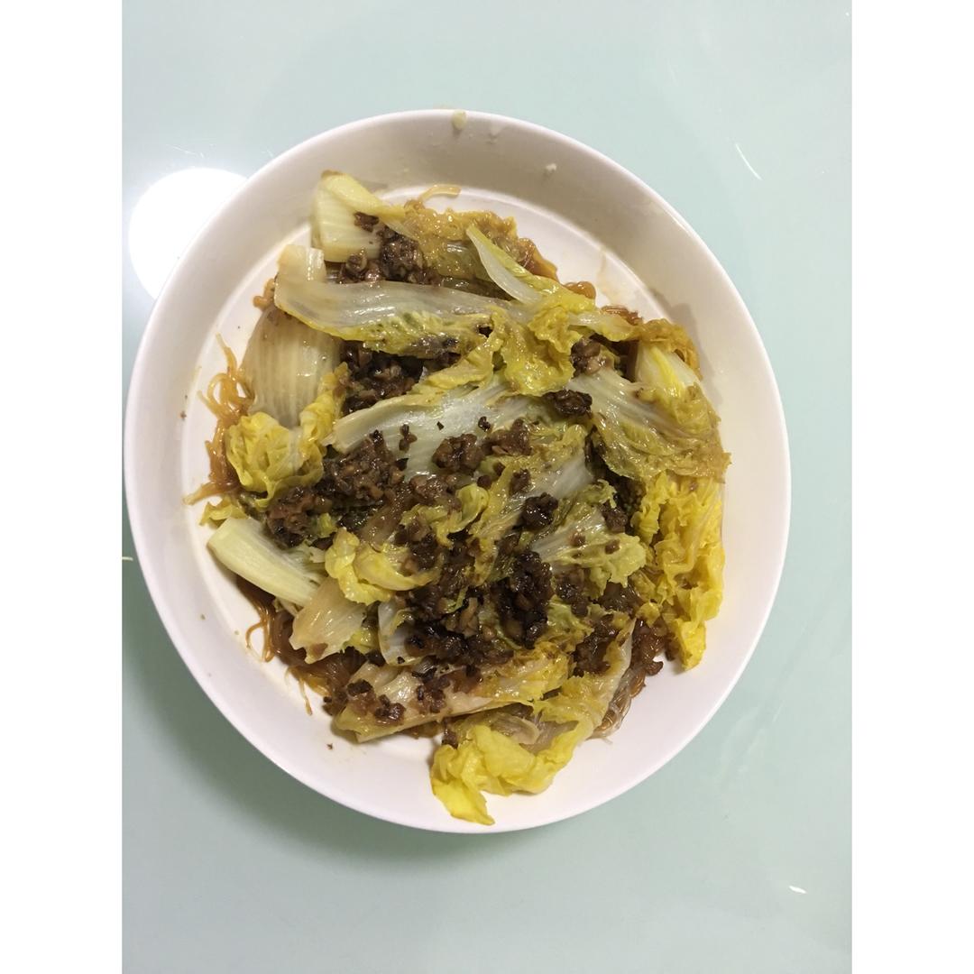 蒜蓉粉丝娃娃菜