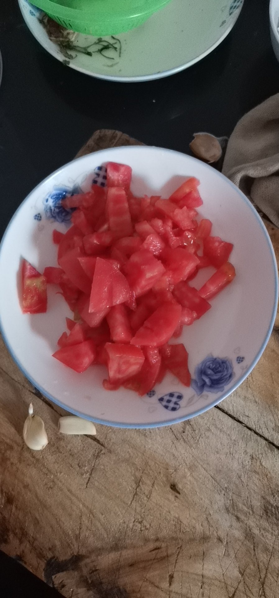 轻食·西红柿烧茄子（几乎无油！）快手减脂菜·健身餐