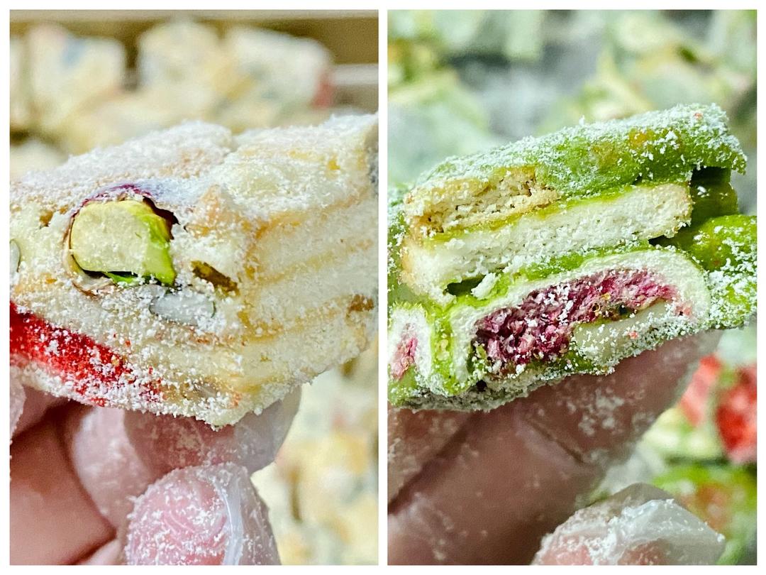 雪花酥|多种口味的做法