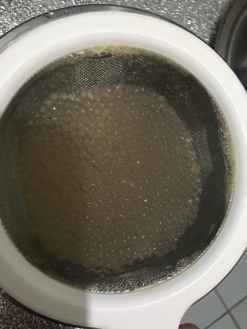 怎么煮西米露没有白点