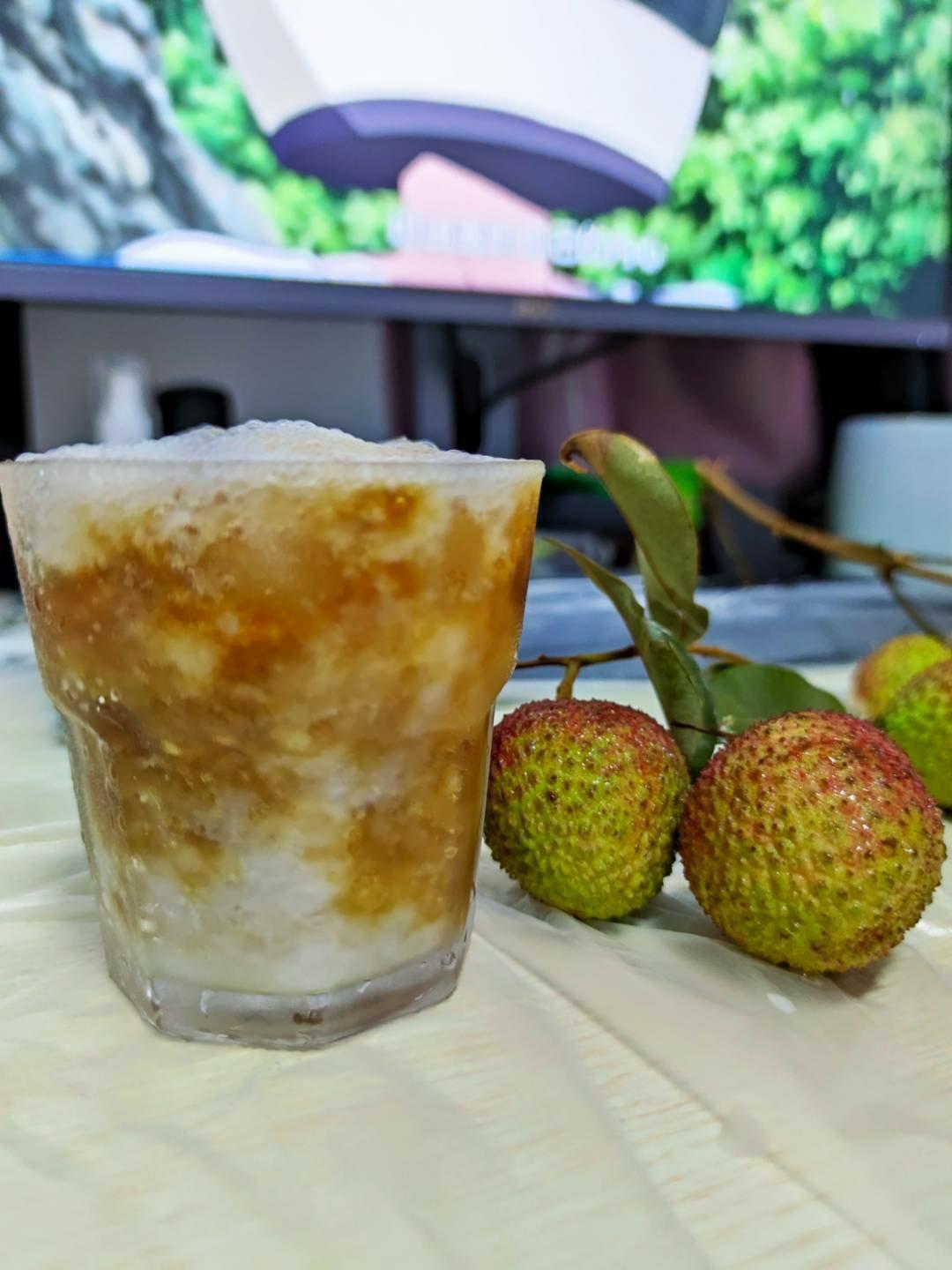 冰荔枝咖啡，好喝到爆