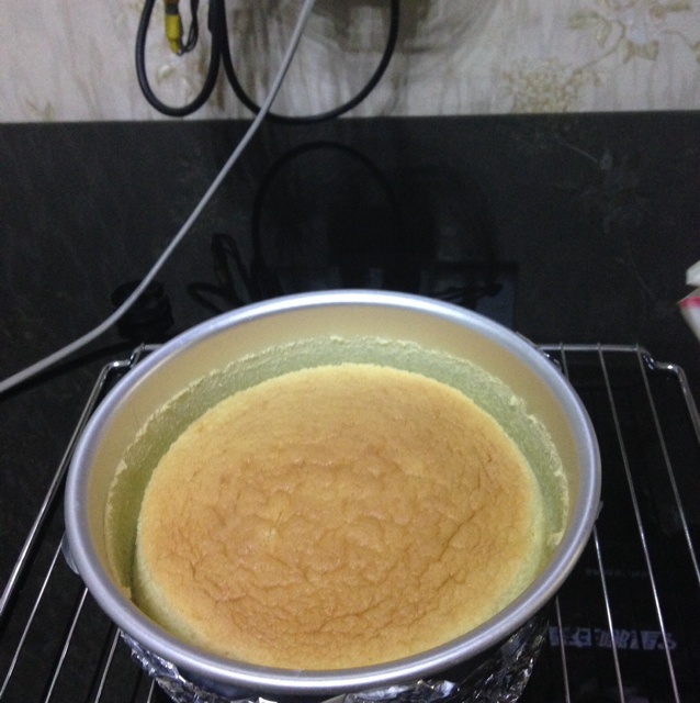 消耗淡奶油之作——淡奶油小蛋糕