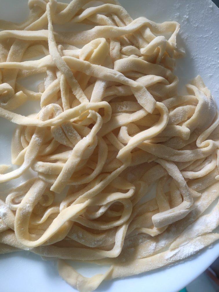 玉米面手擀面