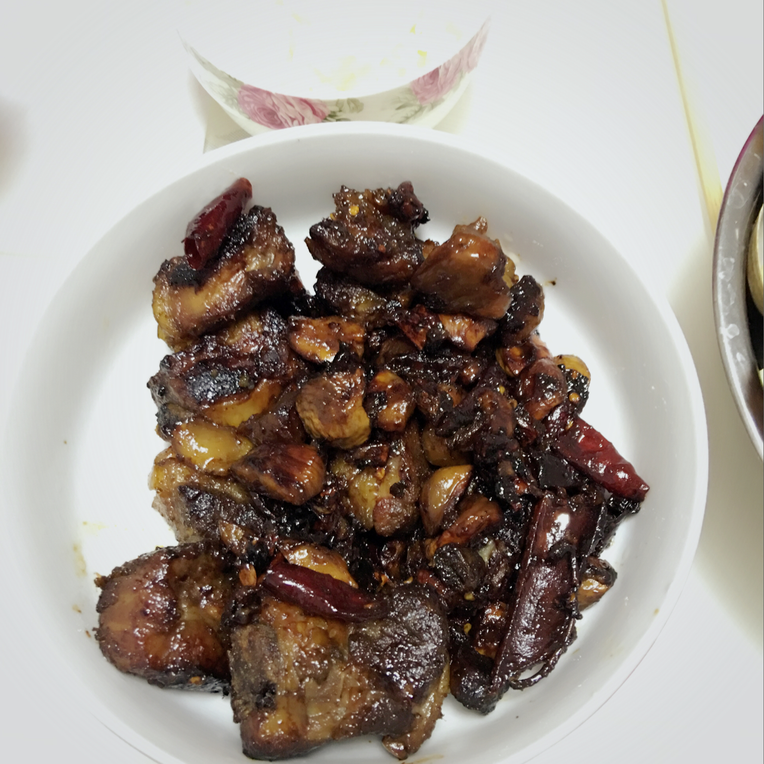 红烧板栗排骨