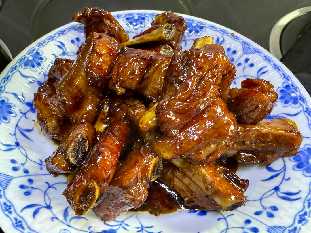 糖醋排骨/糖醋小排（不放油）（12345口诀做出正宗上海本帮）