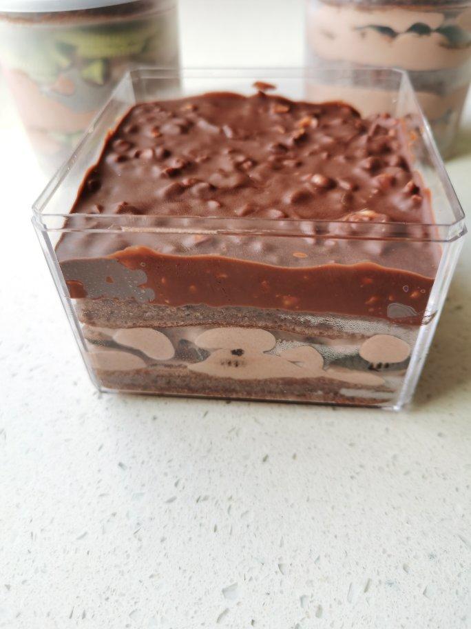 爆款甜品❗️梦龙脆皮盒子蛋糕，四重美味叠加