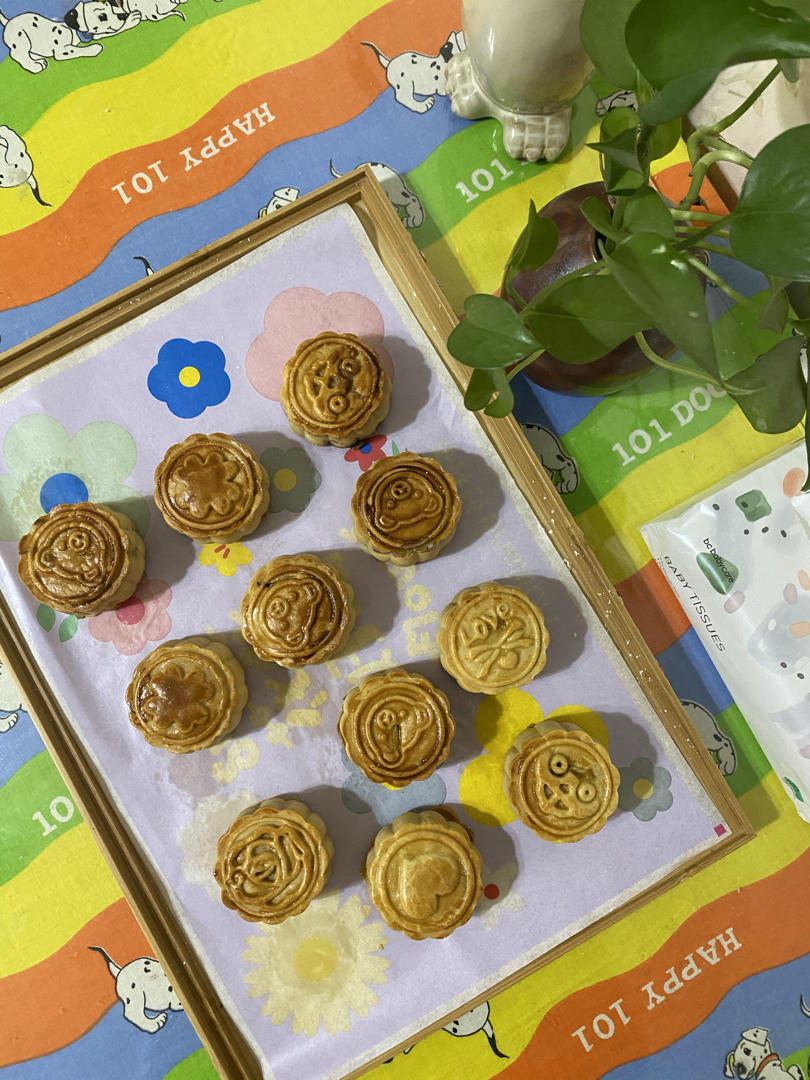 广式莲蓉蛋黄月饼 50克模