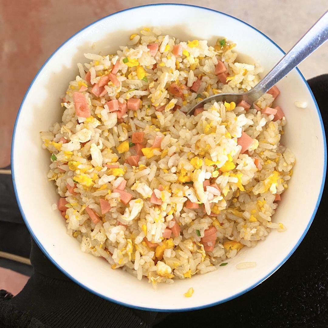 最简单的蛋炒饭