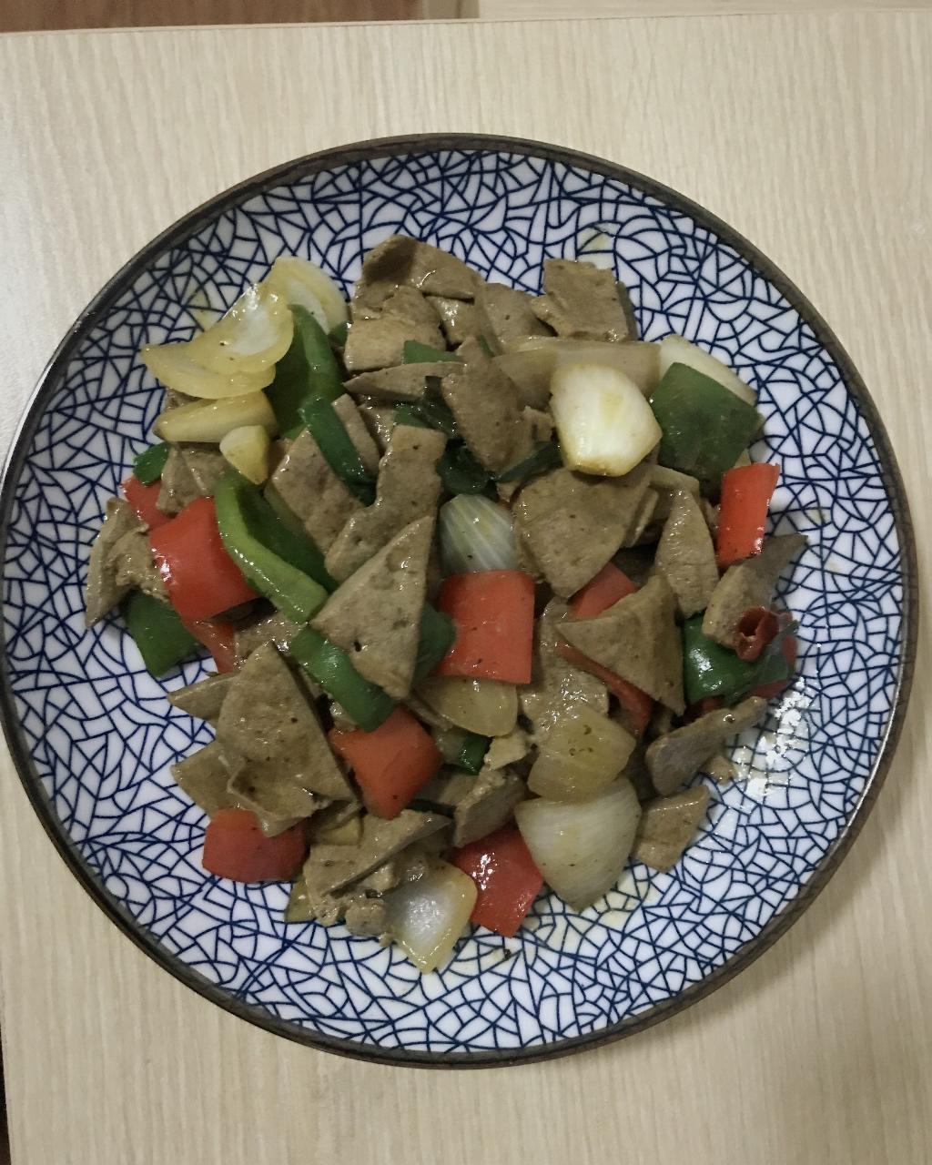 嫩炒猪肝