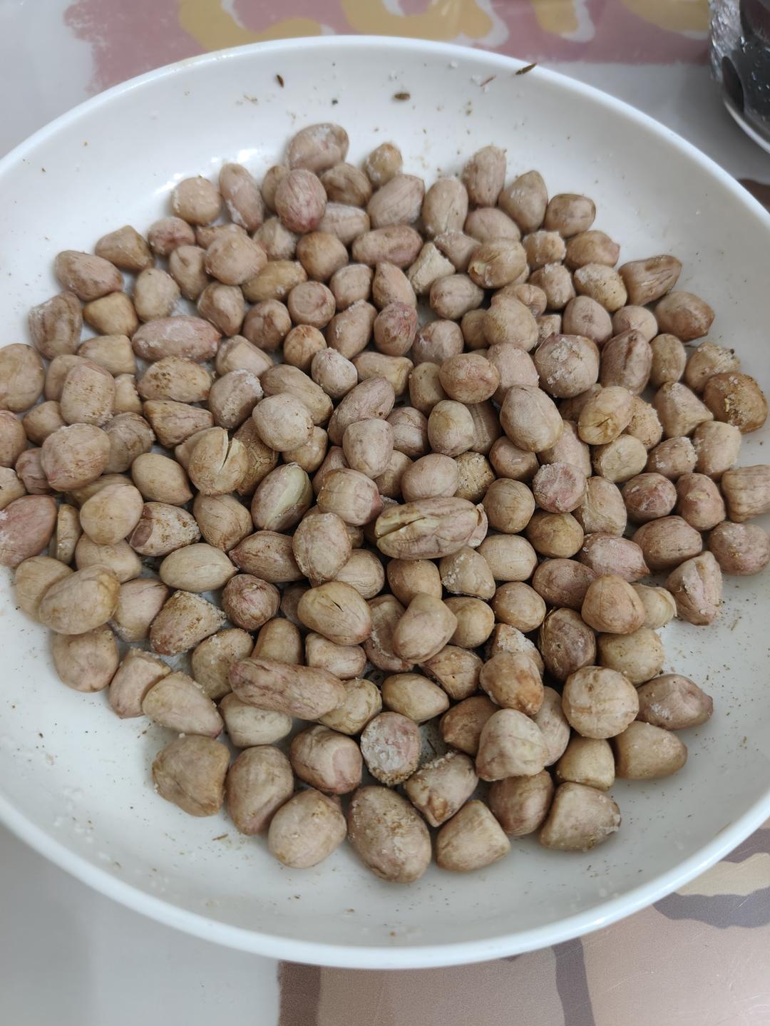 微波炉烤花生米 超香超简单