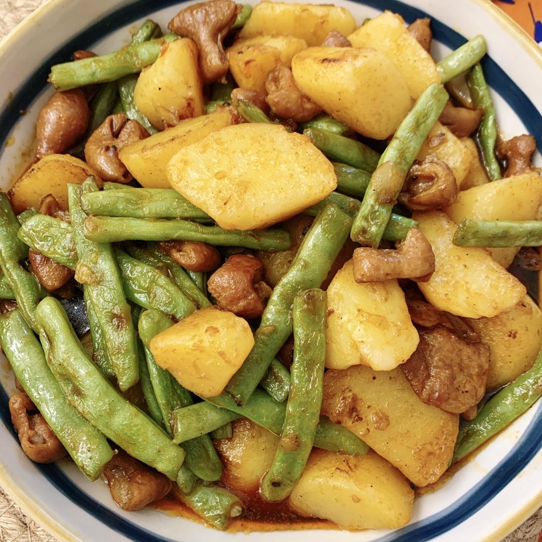 四季豆遇上土豆～