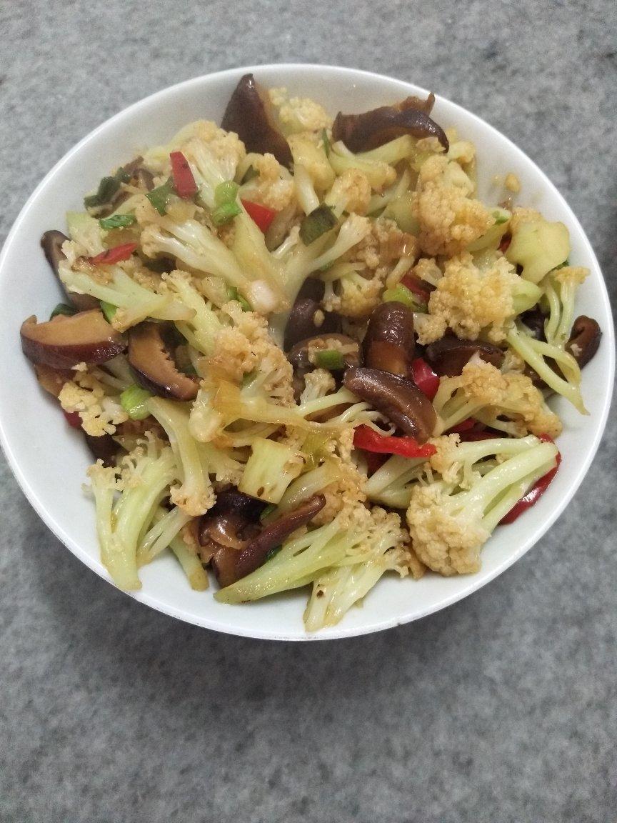 干锅有机花菜
