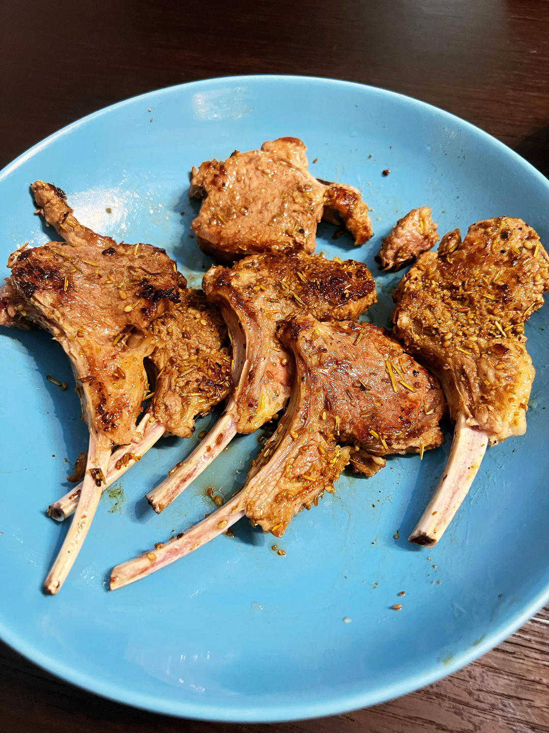 五分钟快手孜然香煎羊排