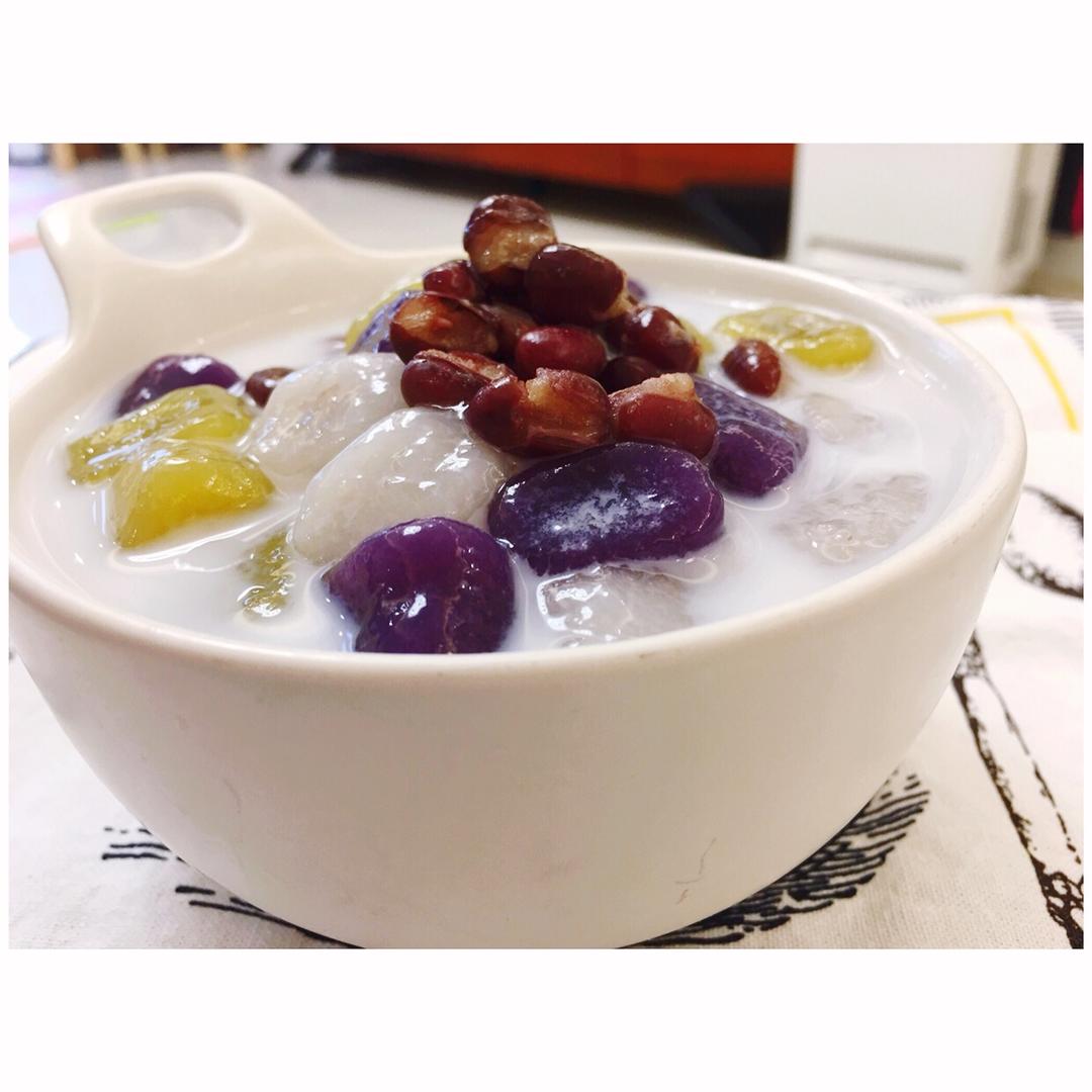 满足你的偷学欲望，“鲜芋仙”的三色芋圆在家也能轻松搞定！——三色芋圆