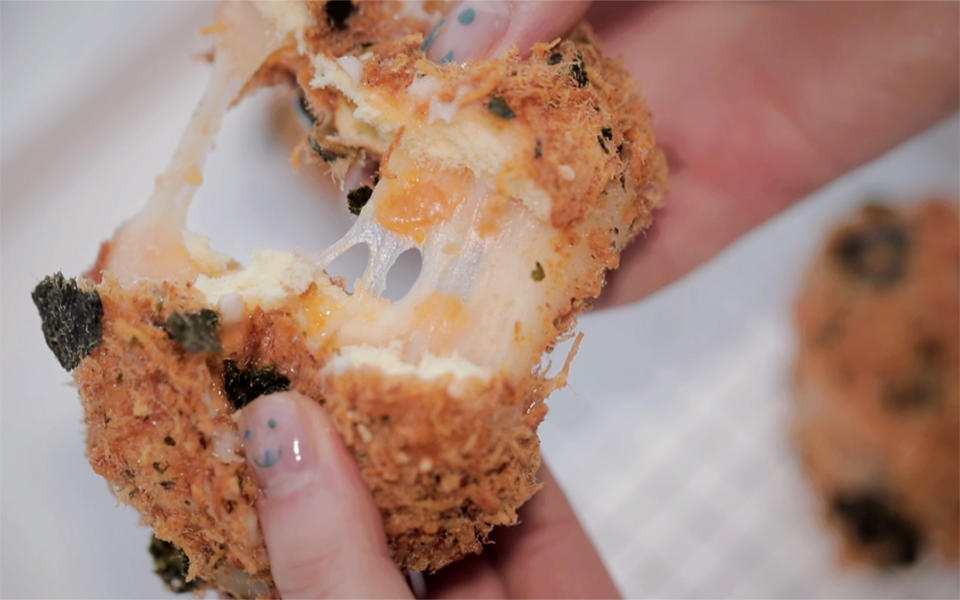 肉松小贝/Pork Floss Beckham 跟我来做会拉丝的小贝呀| 【小北烘焙】的做法