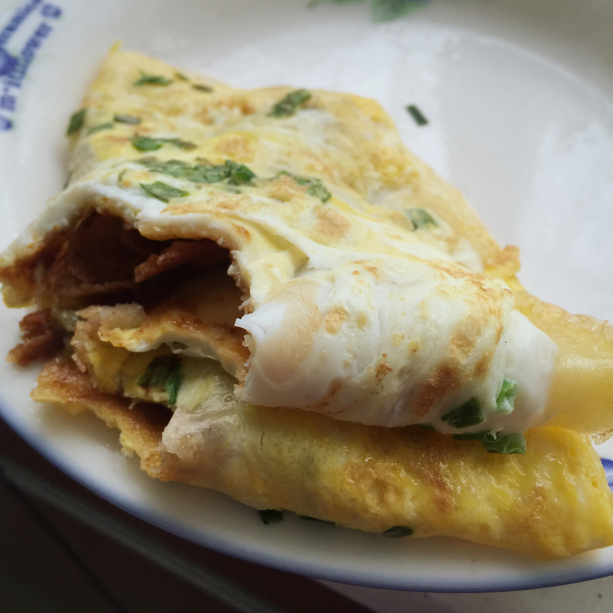 平底锅版煎饼果子