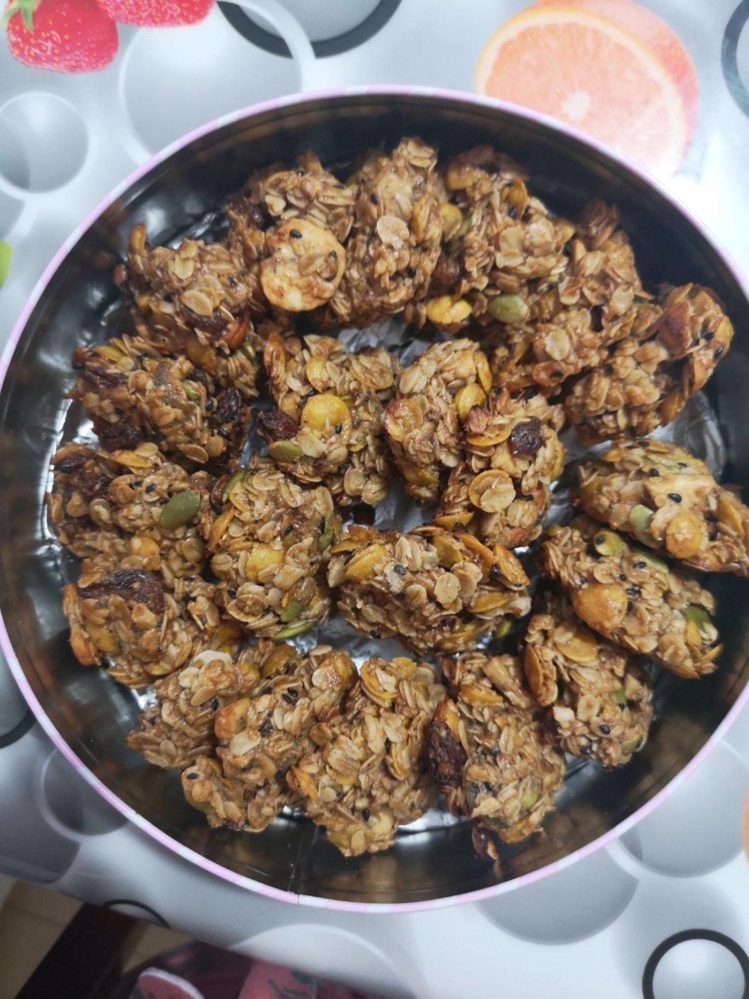 红糖燕麦能量棒