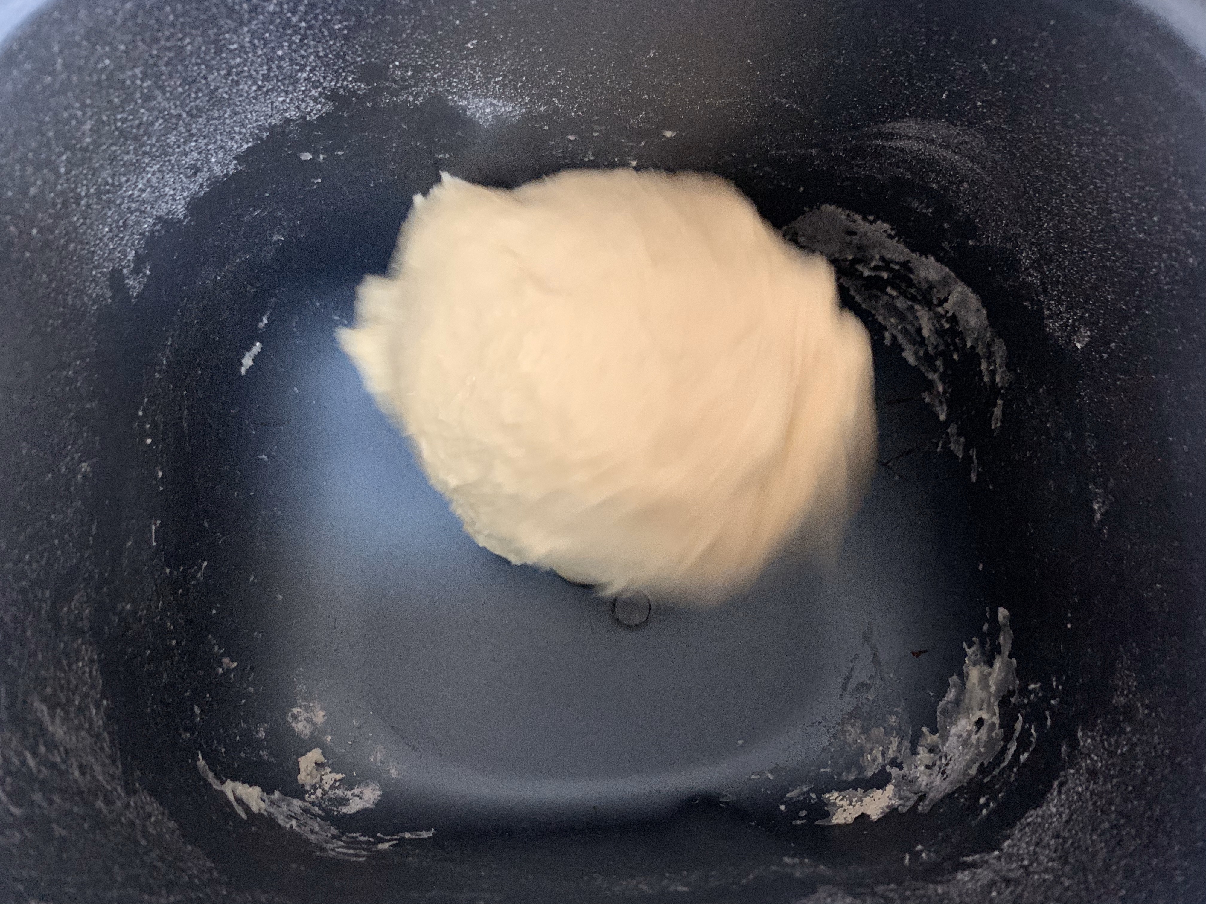 颜值与口味兼备的紫薯雪山吐司（面包机懒人版）的做法 步骤3