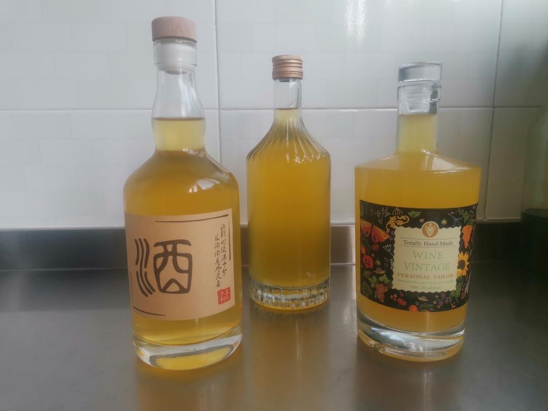 自酿菠萝酒（白兰地）