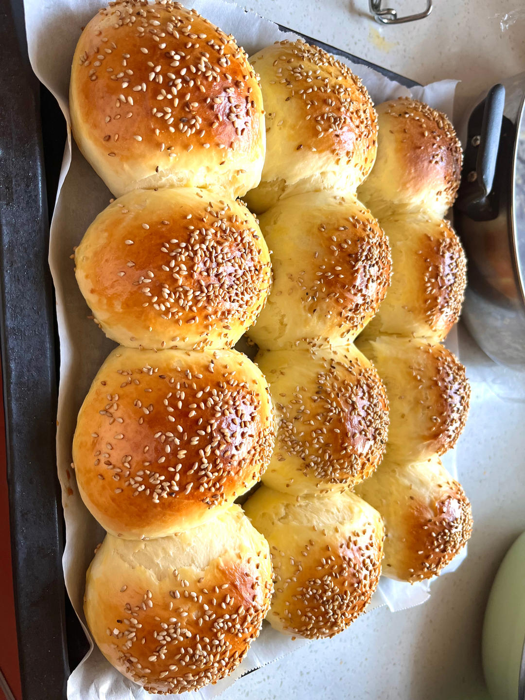 普通面粉做的面包厨友那学来的