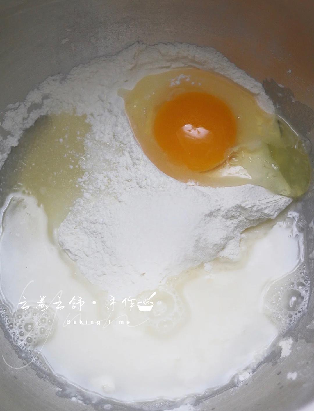 纯奶手撕吐司的做法 步骤1