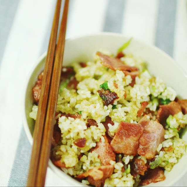 培根什蔬炒饭