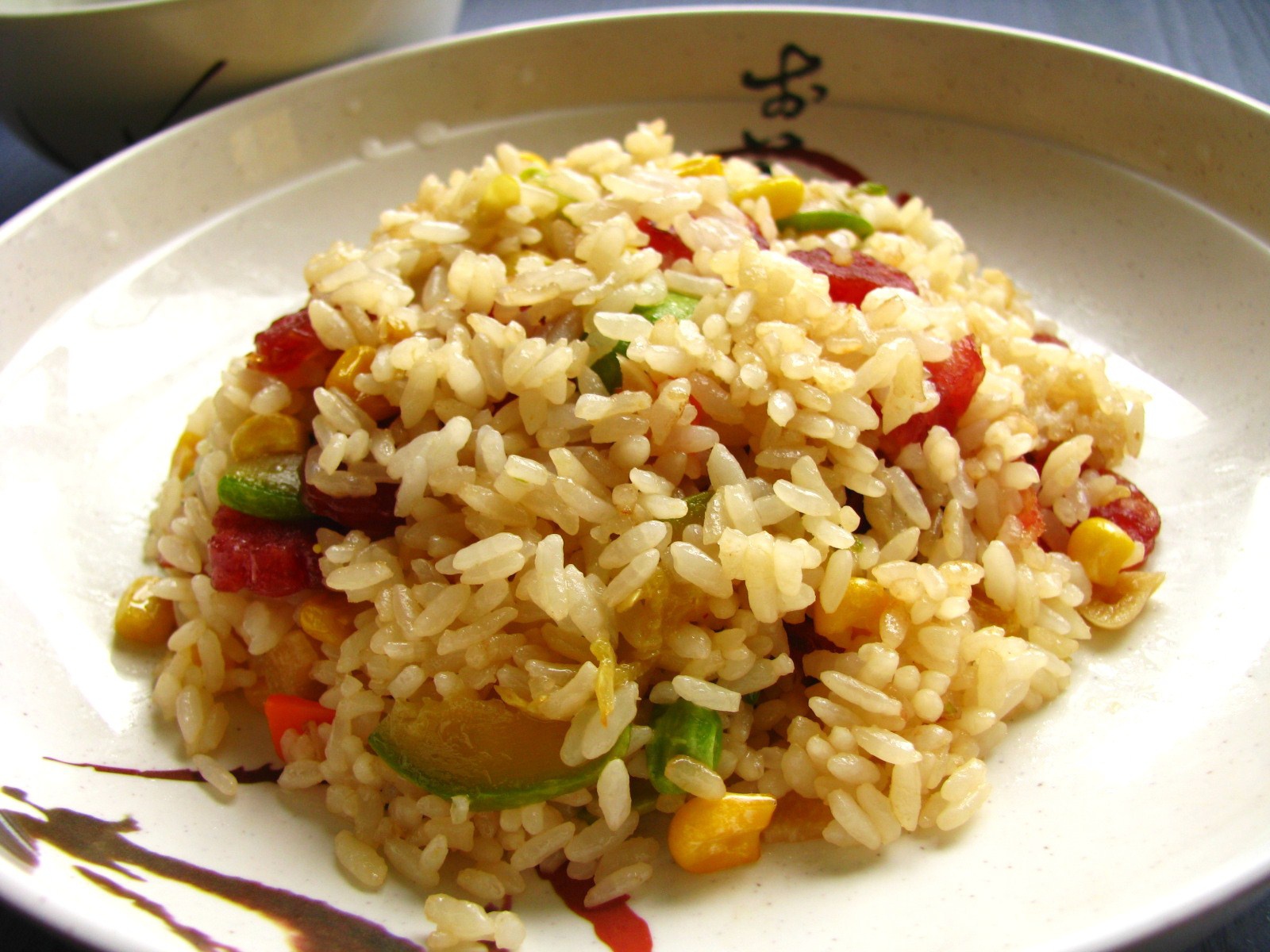 酱油素炒饭