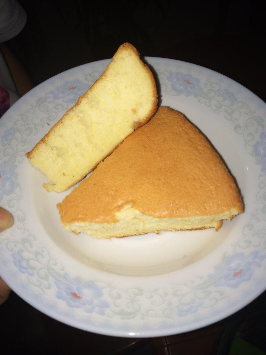烤箱做蛋糕（戚风蛋糕的做法）