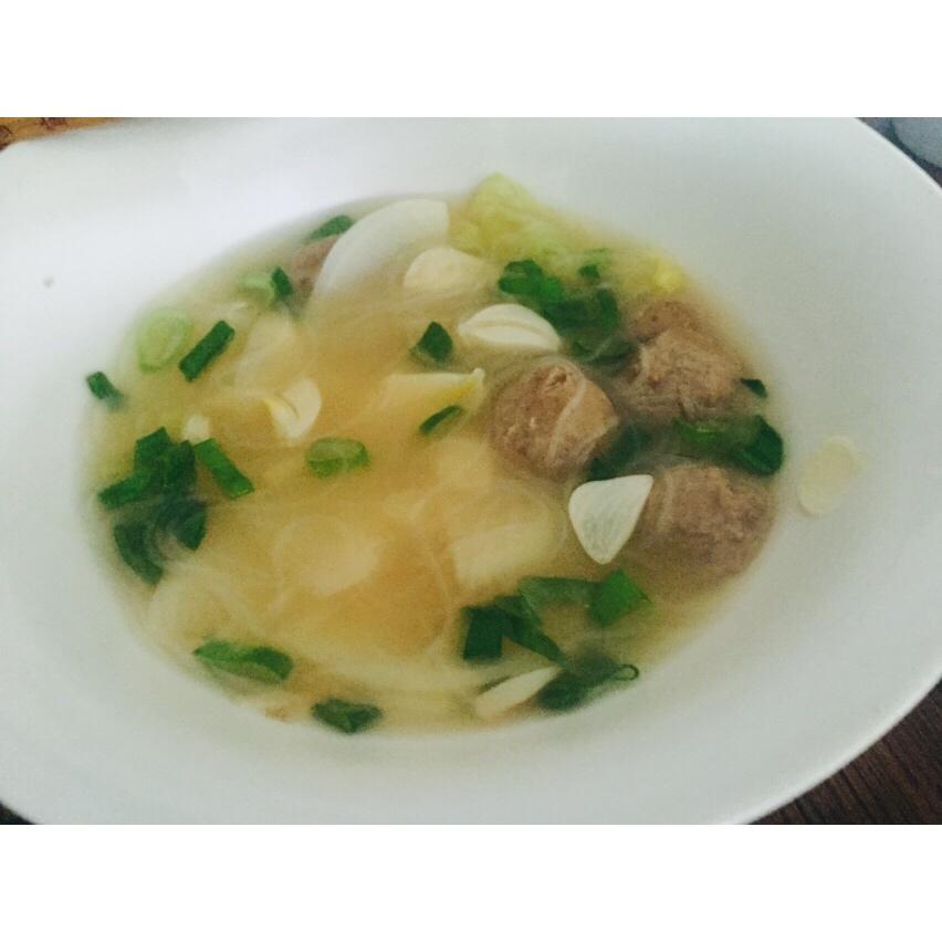 牛肉丸粉丝汤